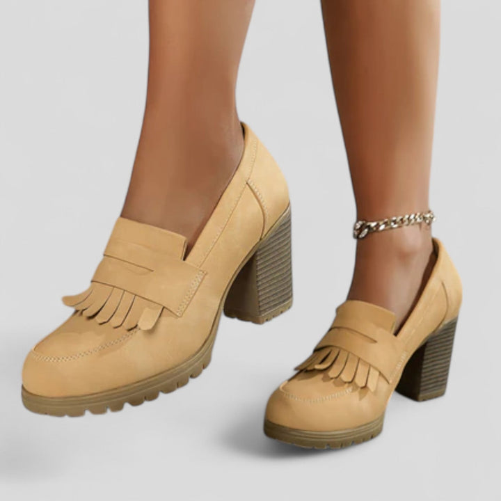 Belinda | Mokasīni com frizura