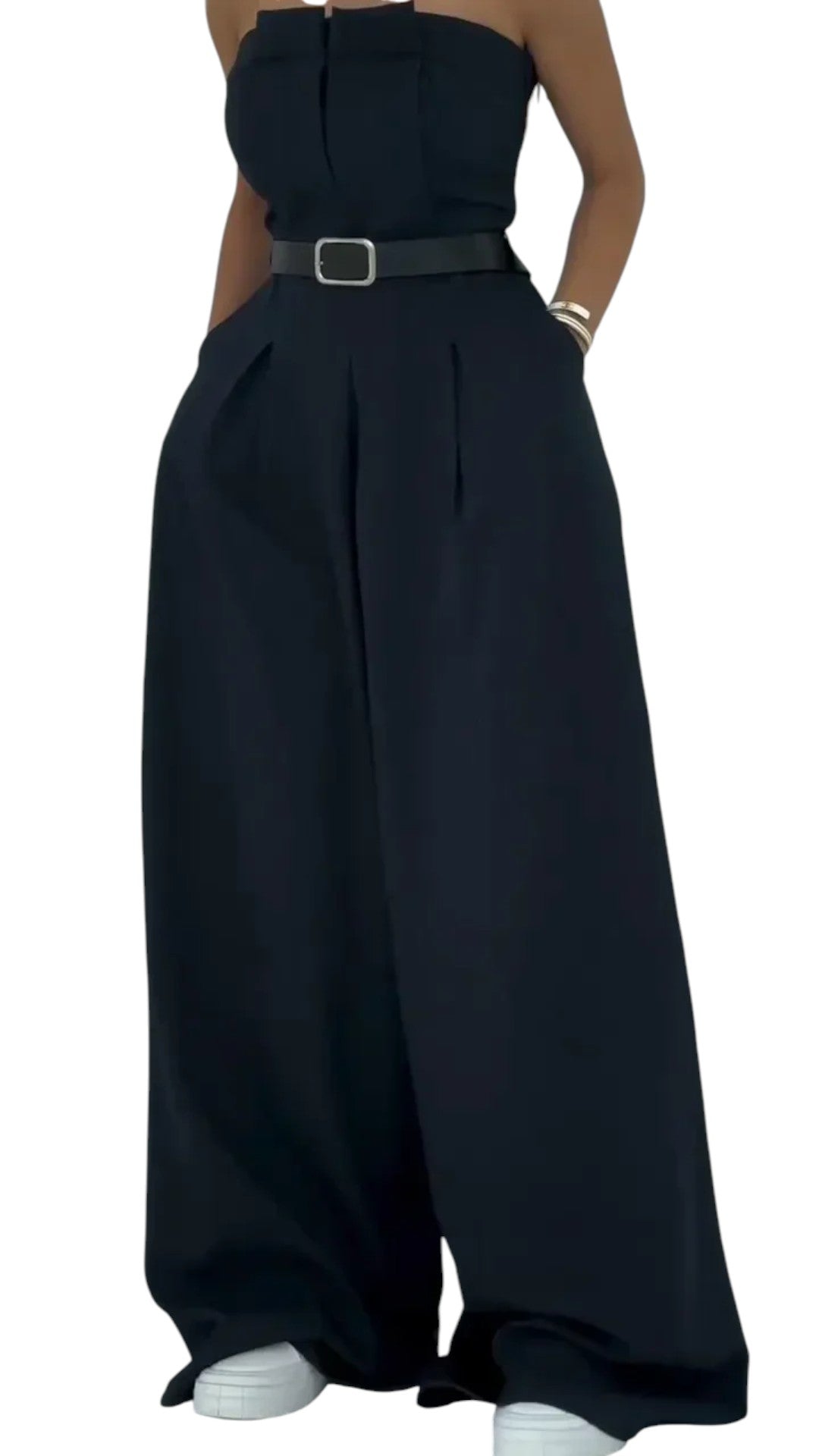 Eclat™ | Conjunto feminino bustier + blazer – Estilo elegante e moderno