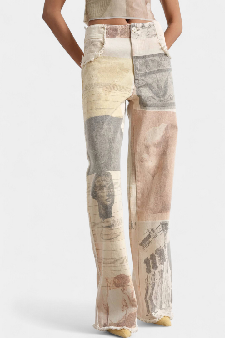 Paula Calças de Perna Larga