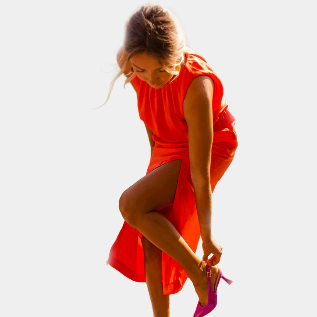 Liene - Elegantiška Midi Suknelė