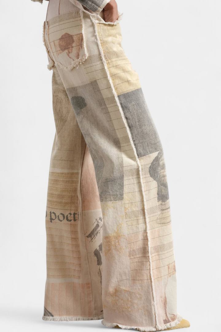 Paula Calças de Perna Larga