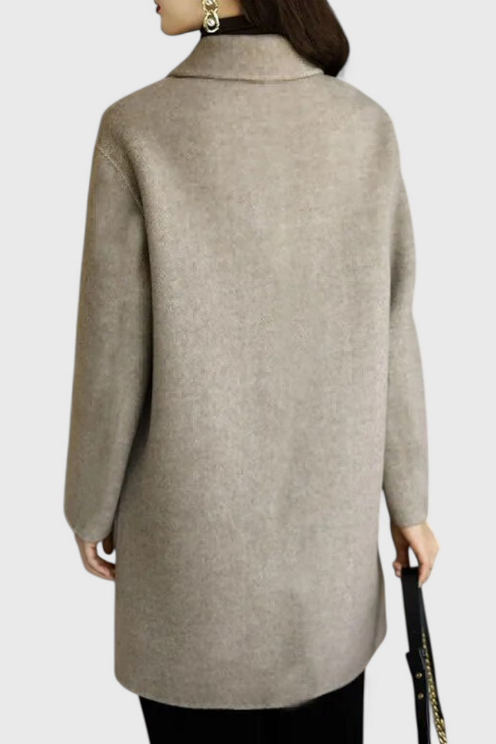 Kamīla | Casaco de lã clássico de dupla face