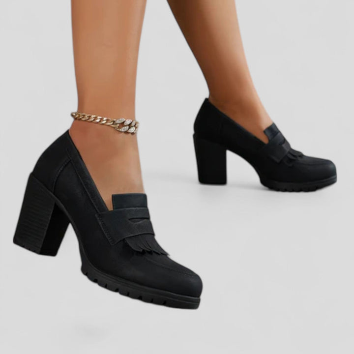 Belinda | Mokasīni com frizura