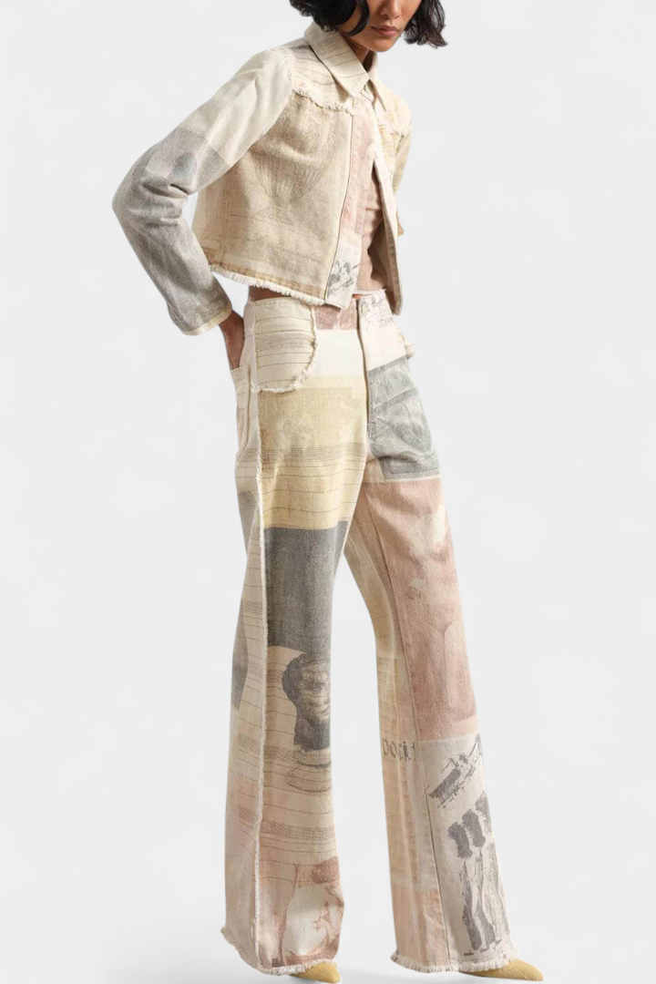 Paula Calças de Perna Larga