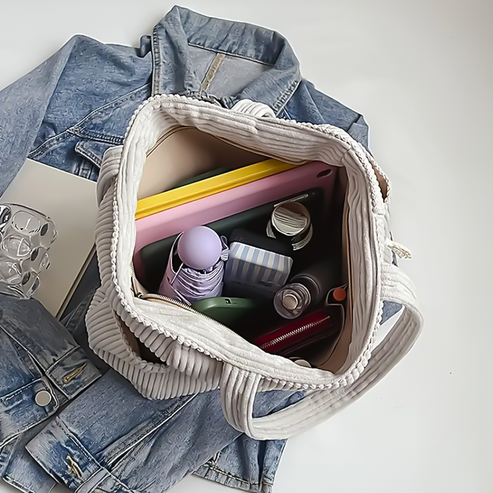 Tilda – Peties krepšys su virvelių detale