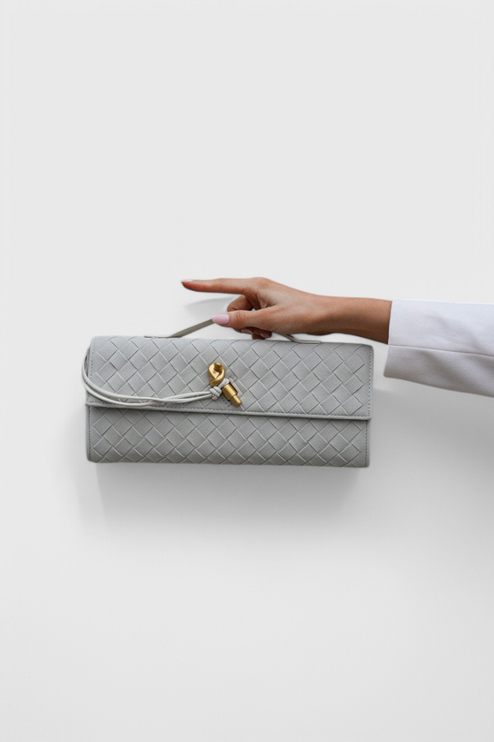 Melanie Klasikinė Suede Peties Rankinė