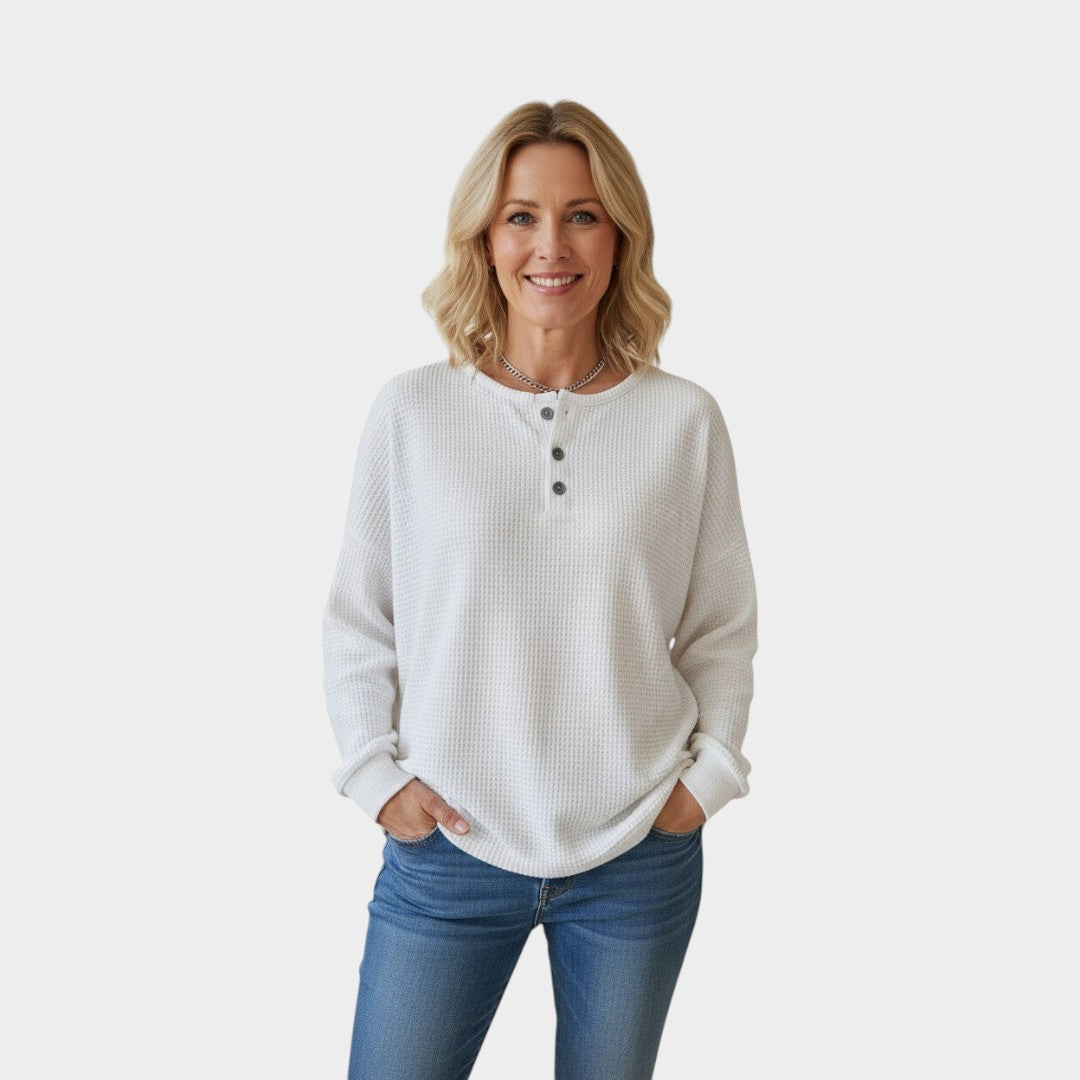 Hela™ | Vaflinis džemperis