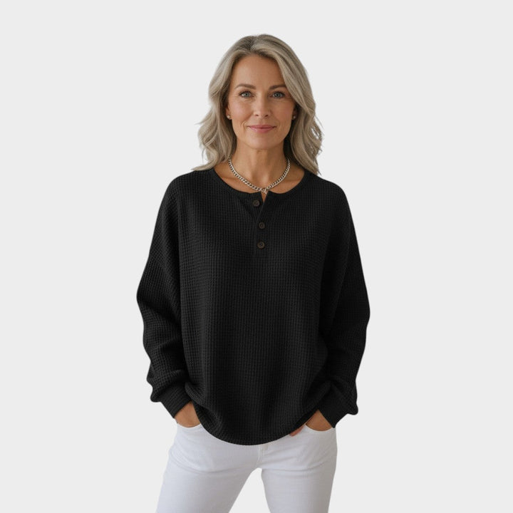 Hela™ | Vaflinis džemperis