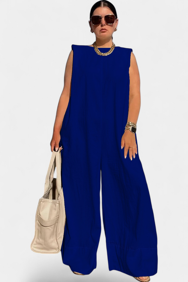 Airla Mono Oversize be Rankovių su Platais Šlaunimis