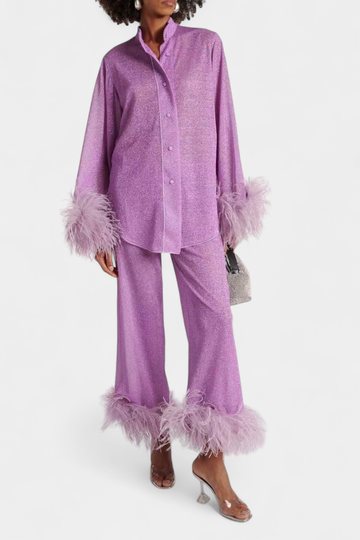 Conjuntos Polina Divu Peças com Colar de Fada Pássaro