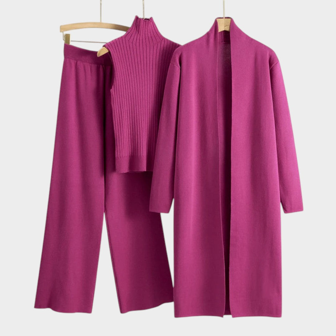 Olivia™ | Moteriškas trijų dalių komplektas