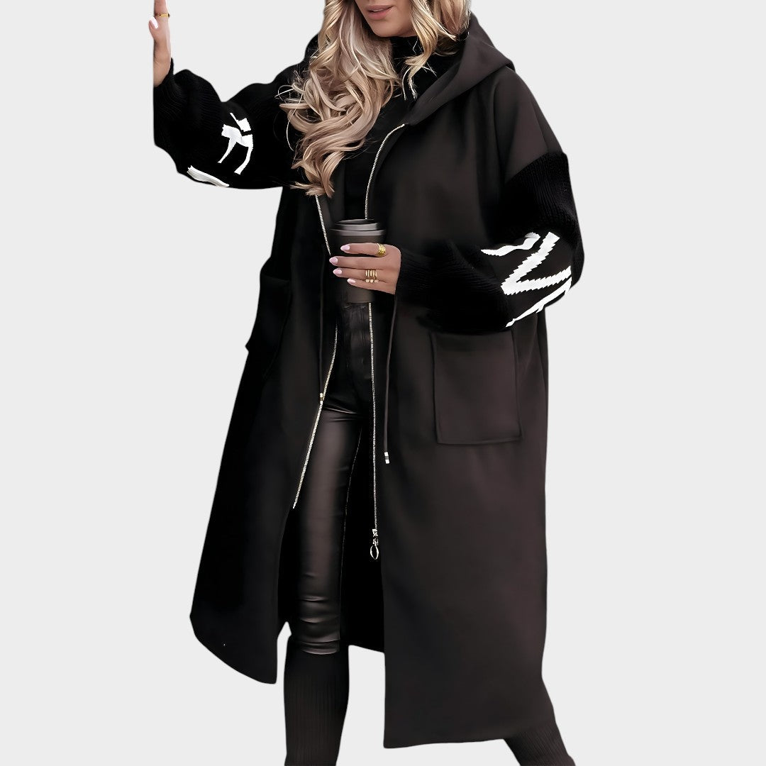 El Rosana™ | Casaco-kardigã elegante com capuz