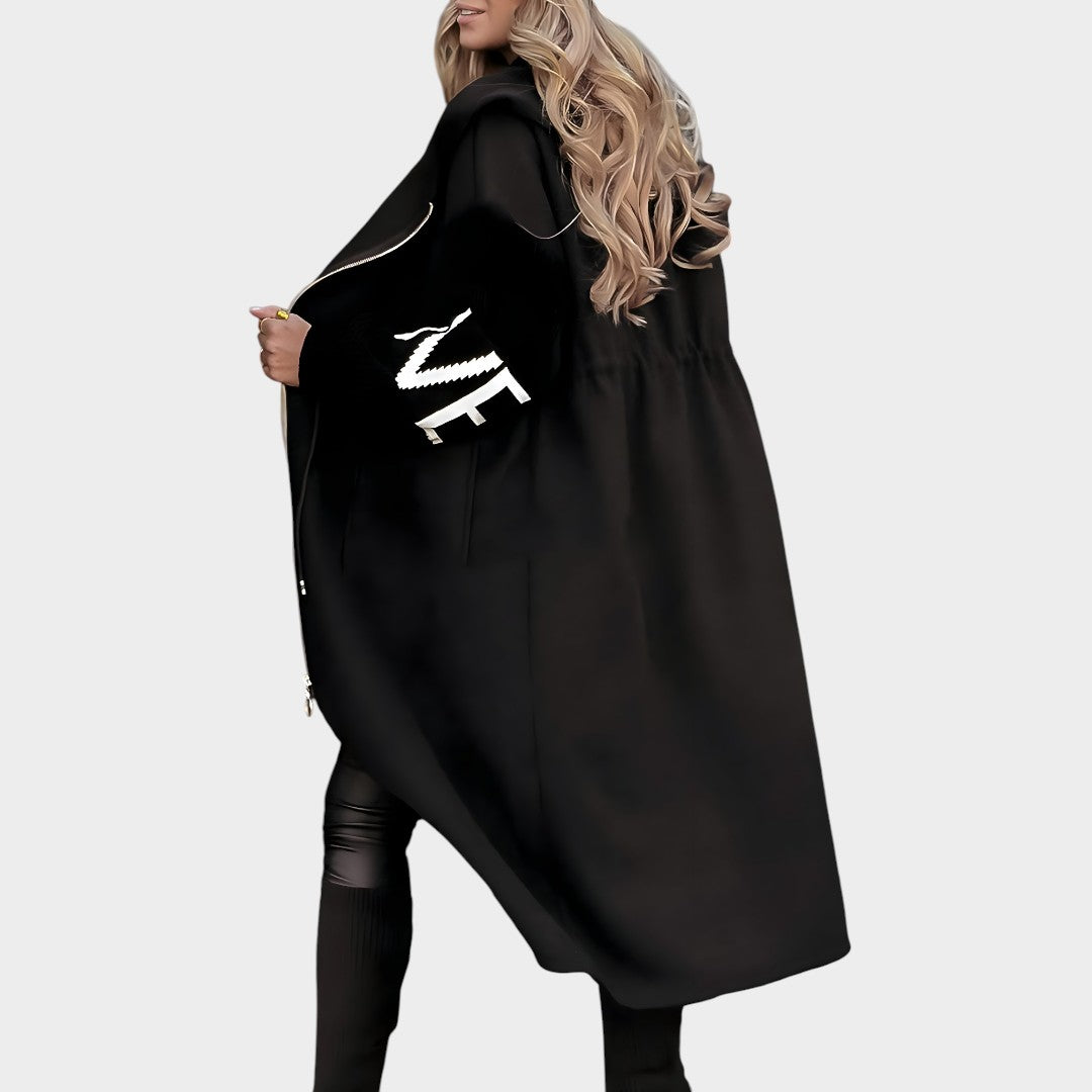El Rosana™ | Casaco elegante com capuz