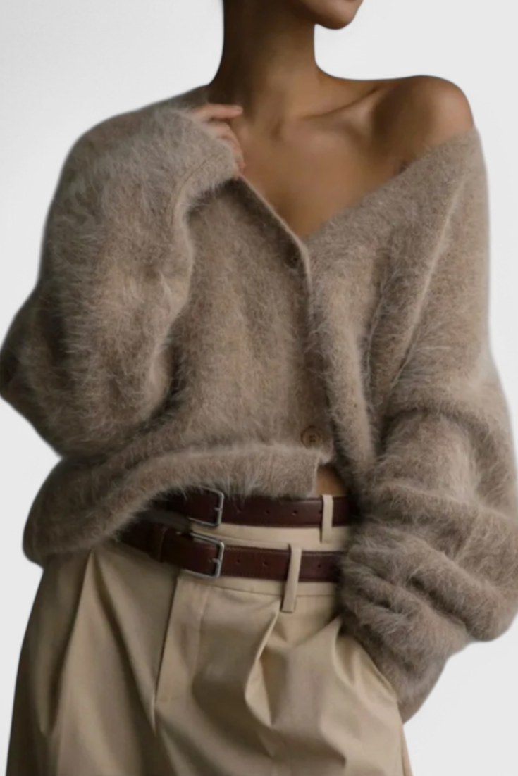 Daniela | Sweater de mistura de caxemira suave