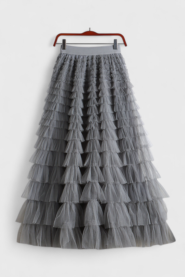 Saia Vintage de Tule Kapucine