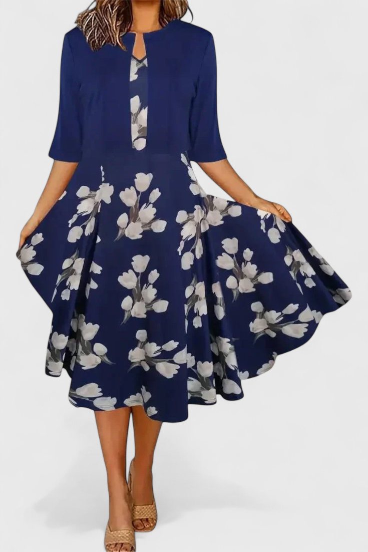 Conjunto de Vestido Midi Estrella com Blazer