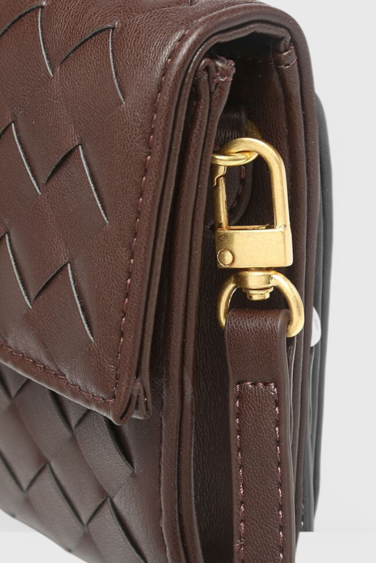 Melanie Clutch com Nó Dourado