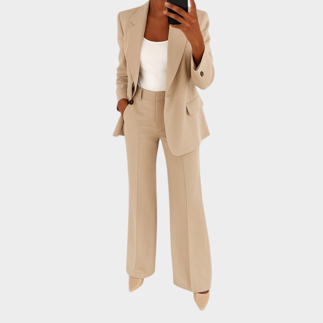 Emma™ | Conjunto elegante de duas peças – Estilo eterno