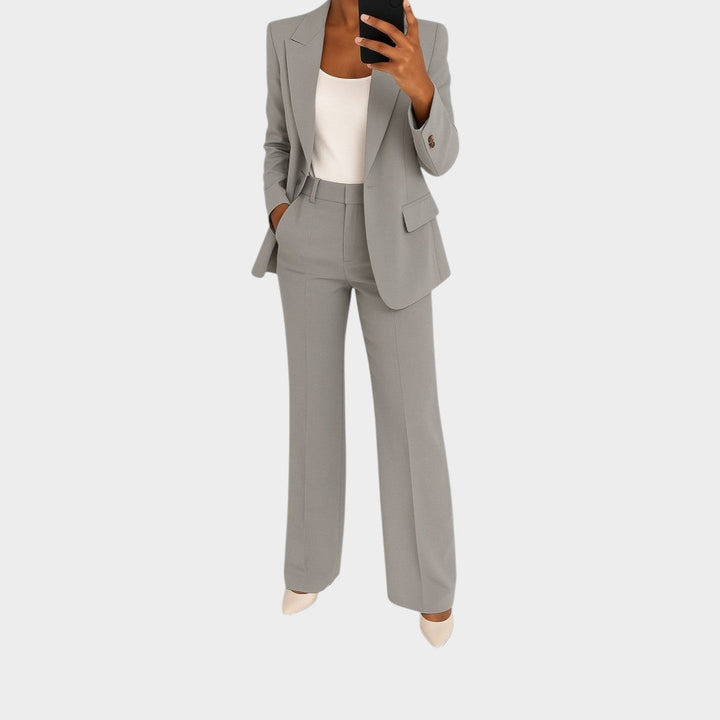 Emma™ | Conjunto elegante de duas peças – Estilo eterno