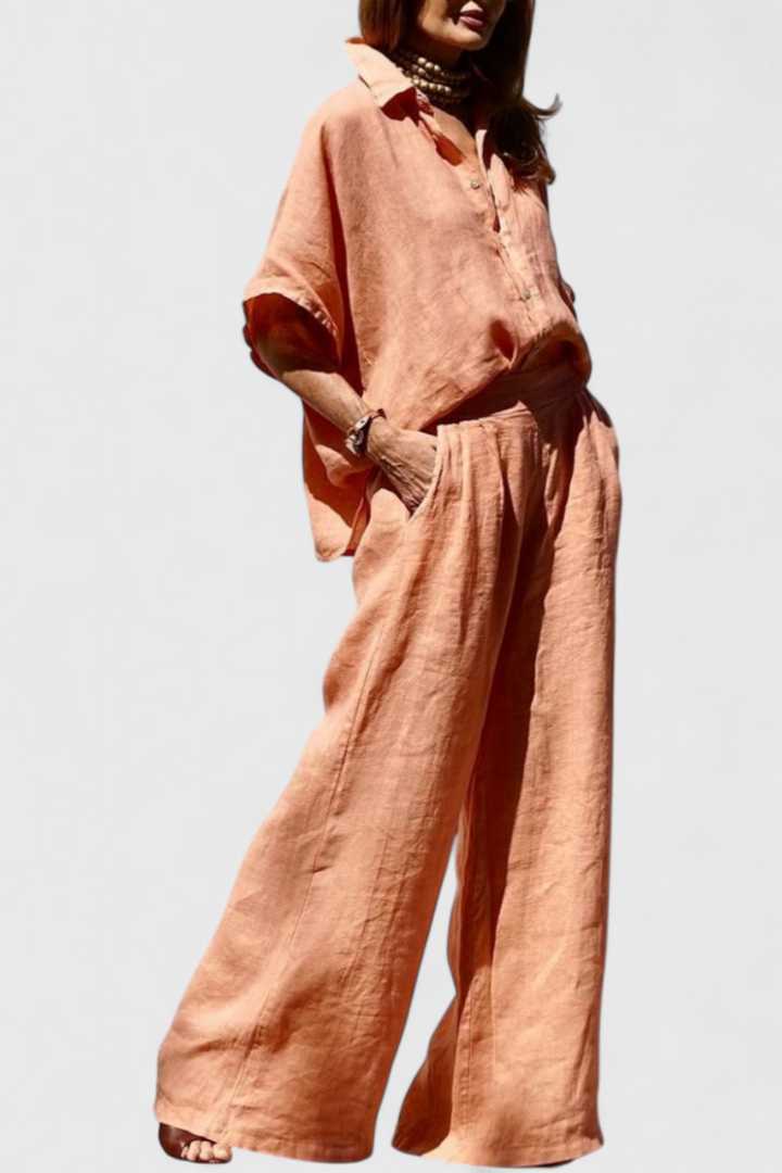 Adesua Vasaros Atostogų Komplektas Medvilnės-Lino