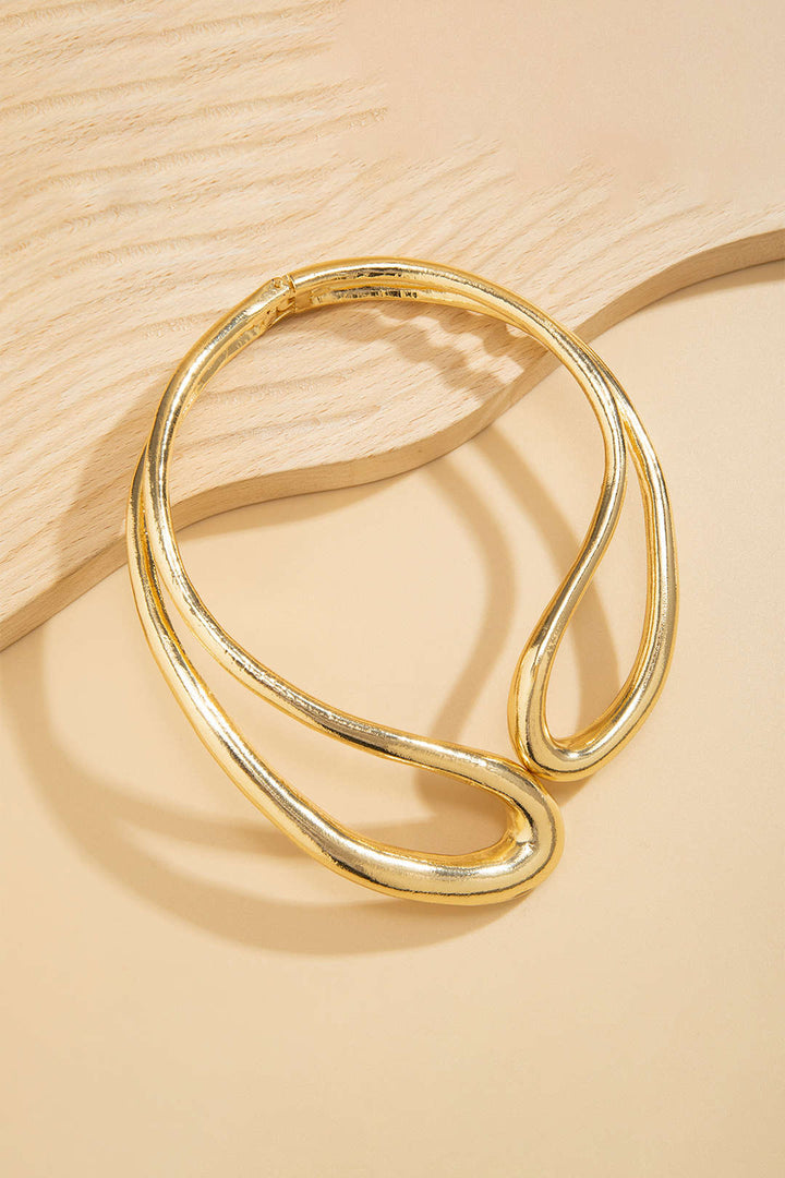 Asimetrinė Pjūvio Kaklo Papuošalas