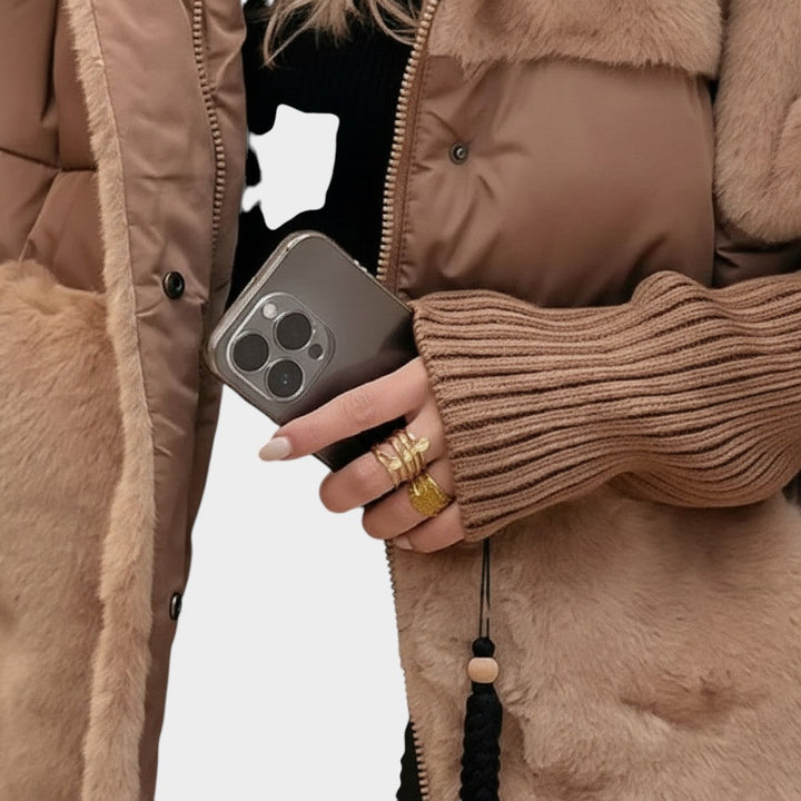 Daisy™ | Žiemos Pataisytas Paltas