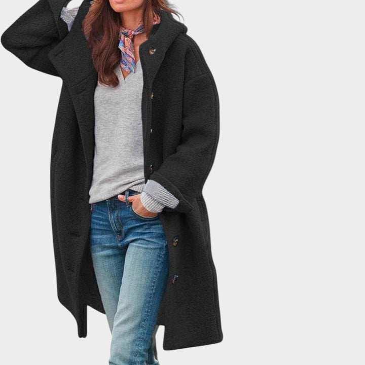 Penélope™ | Casaco Elegante de Inverno com Capuz