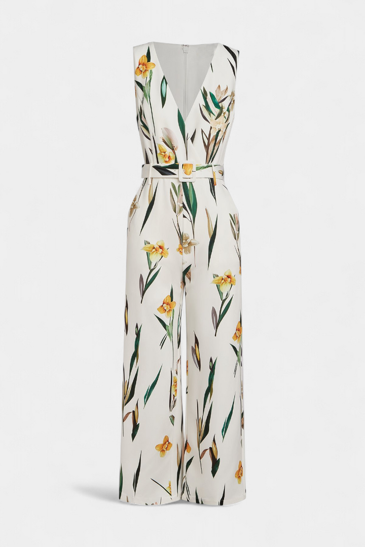 Slara Mono Ilgos Atostogos su V-formos Iškirpte ir Reguliuojamu Diržu