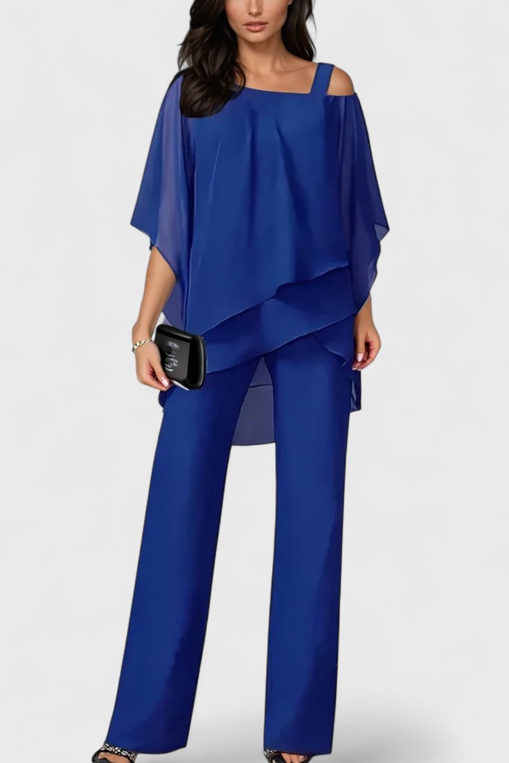 Conjuntos Kitty com Ombros Descobertos e Silhueta Fluida