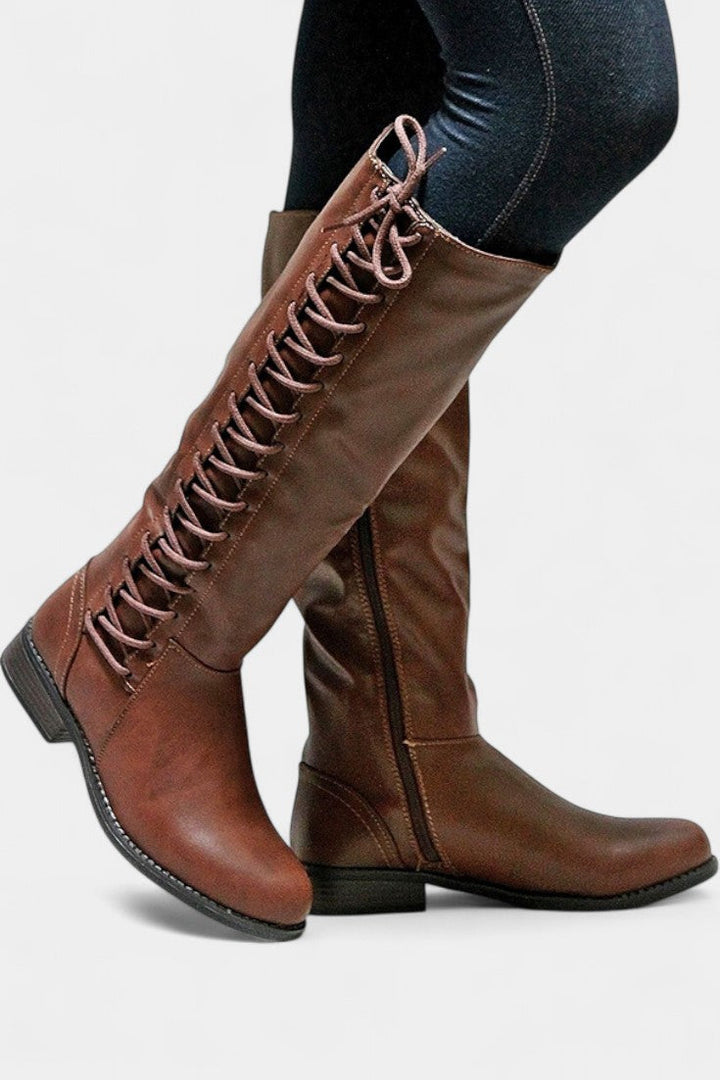 Minvera Aukšti Batai su Minkšta Pado Įdėklu