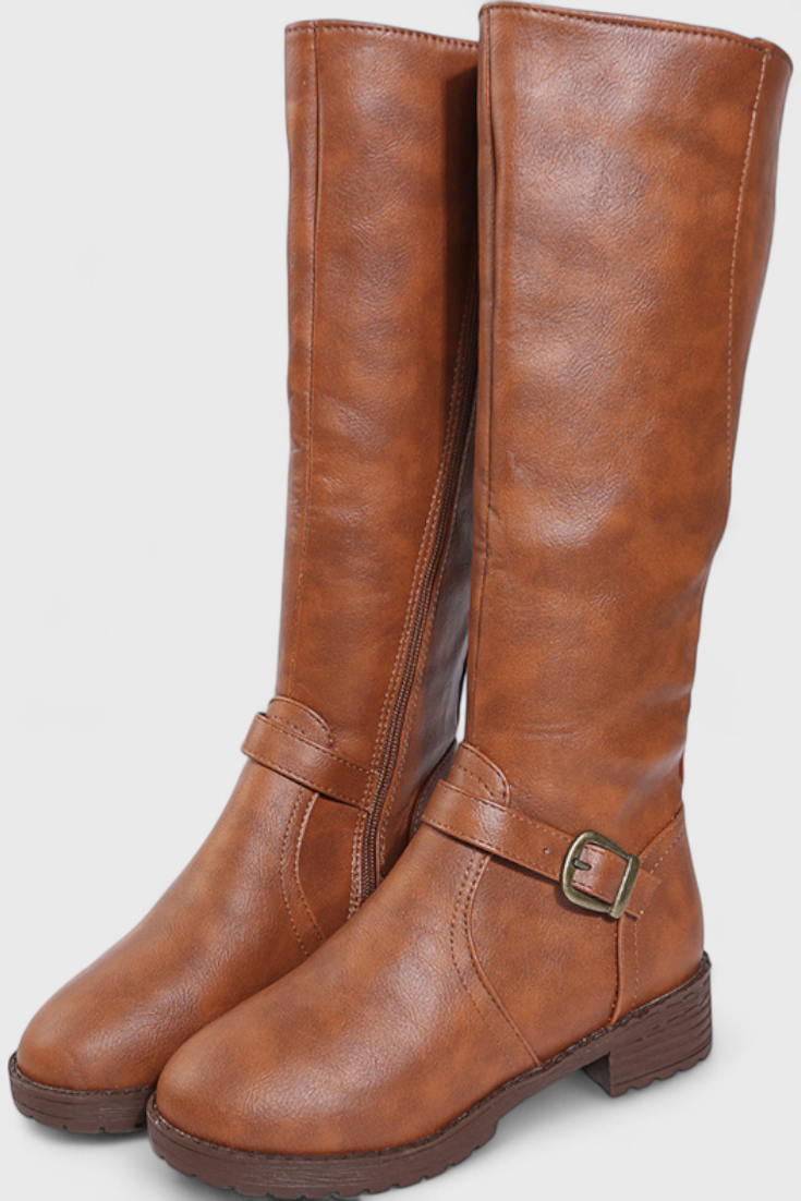 Sienna Klasikiniai Batai iki Kelio