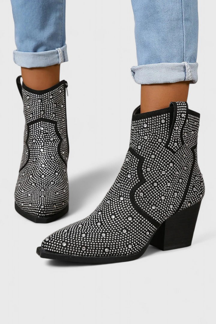 Berenice Elegantiškos Batai su Dirželiu ir Šoniniu Užtrauktuku