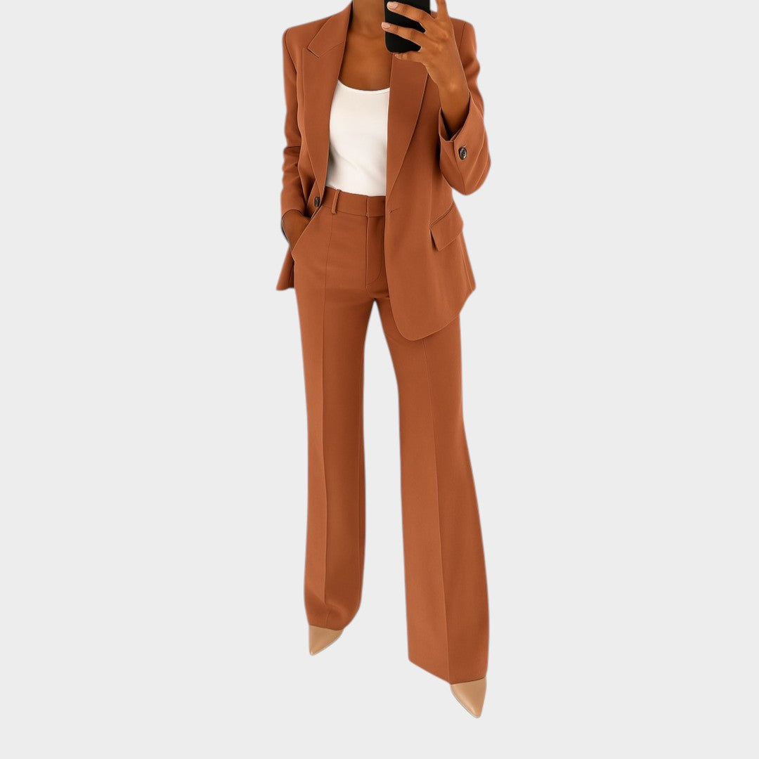 Emma™ | Conjunto elegante de duas peças – Estilo eterno