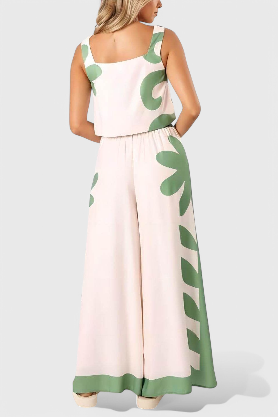 Serafina Bezmuguru Ziedu Boho Komplekts