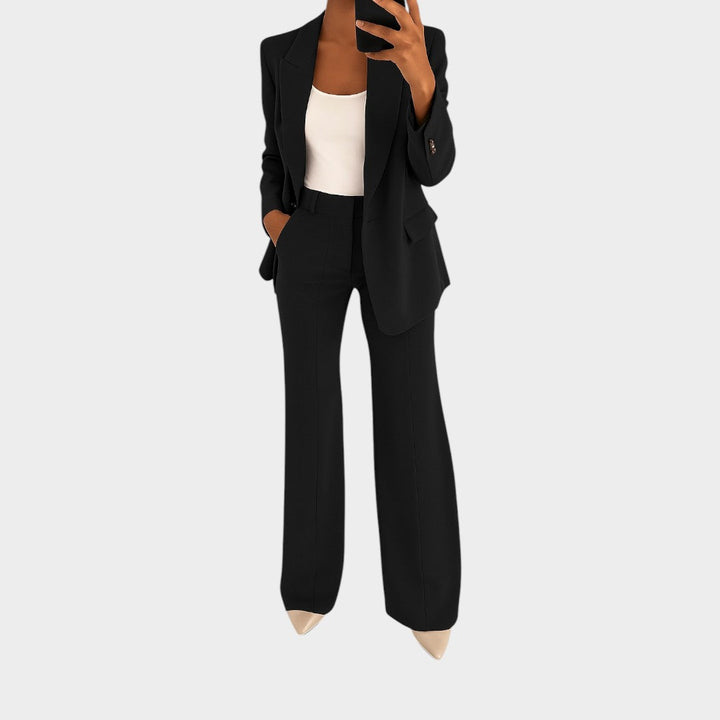 Emma™ | Conjunto elegante de duas peças – Estilo eterno